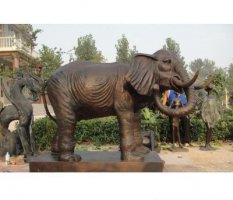 大型铜雕象公园景观雕塑