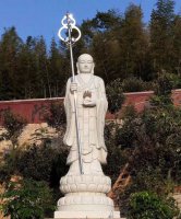地藏王佛像石雕户外摆件广场景观雕塑