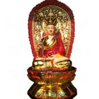 地藏王雕塑-寺庙佛家菩萨喷金供奉地藏王雕塑