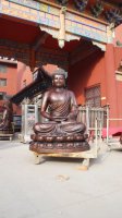如来佛祖雕塑-寺庙仿铜坐着的如来佛祖雕塑