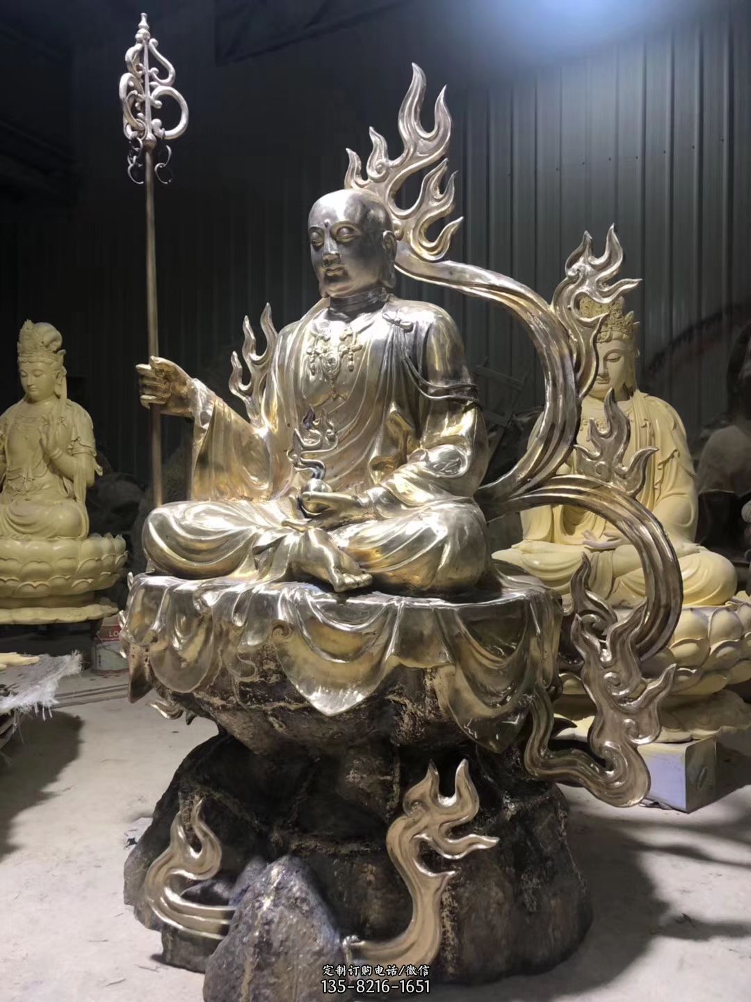 地藏王雕塑-寺庙景区大型地藏王雕塑