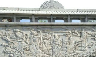 八仙雕塑-寺庙浮雕墙画八仙过海户外园林景观八仙雕塑