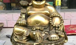 弥勒佛雕塑-仿铜创意户外景观人物弥勒佛雕塑