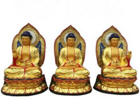 如来佛祖雕塑-寺庙供奉神佛鎏金如来佛祖雕塑